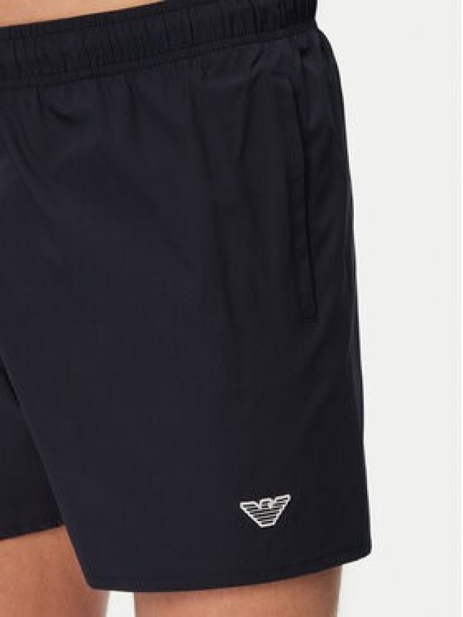 Emporio Armani Szorty kąpielowe EM000583 AF20424 UB102 Granatowy Regular Fit