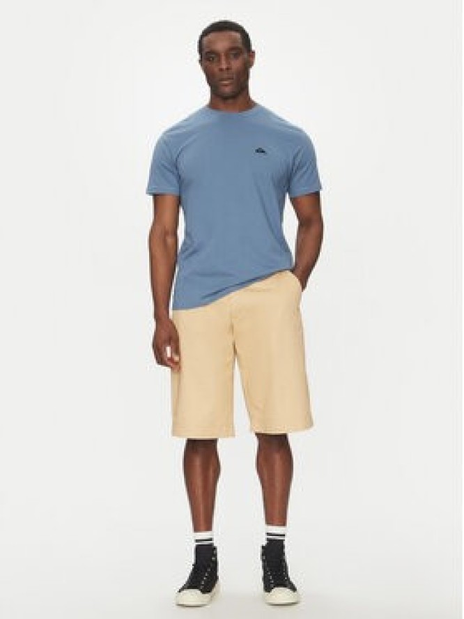 Quiksilver T-Shirt EQYZT07711 Niebieski Regular Fit