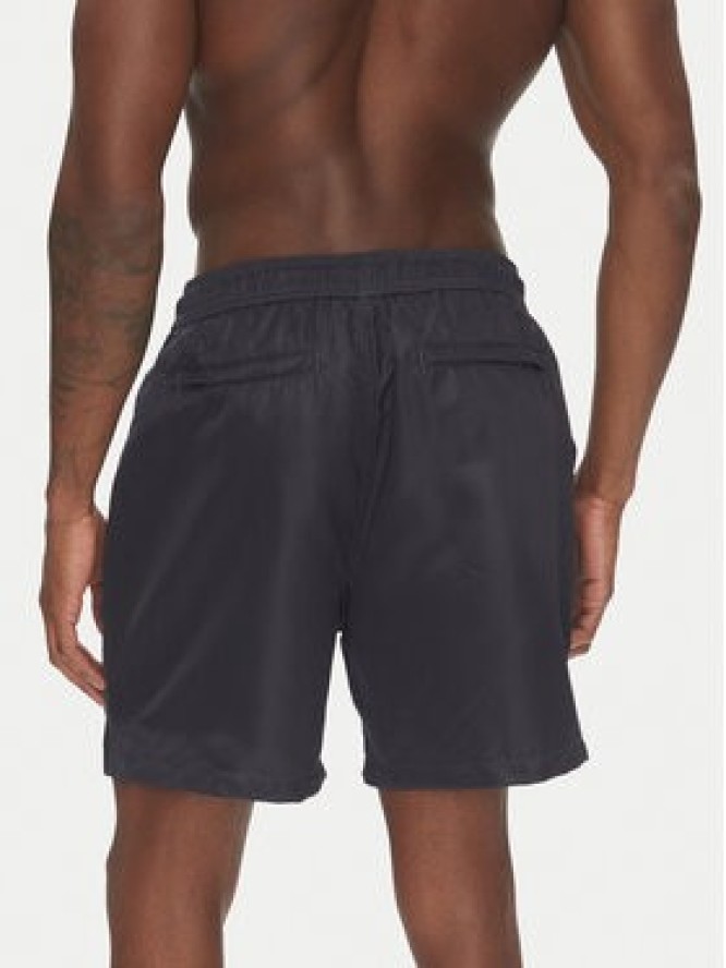 Lindbergh Szorty kąpielowe 30-505056 Granatowy Relaxed Fit