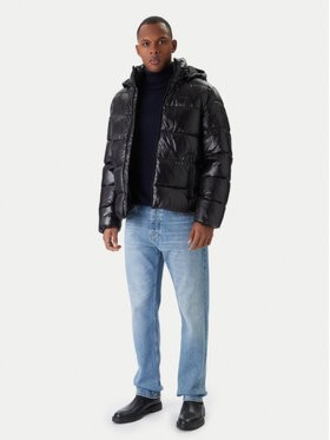 Calvin Klein Kurtka zimowa LV04LD539G Czarny Regular Fit