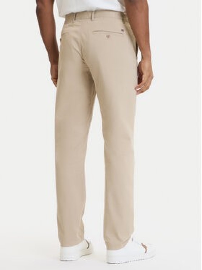 Tommy Hilfiger Chinosy Denton Essential MW0MW40262 Beżowy Straight Fit