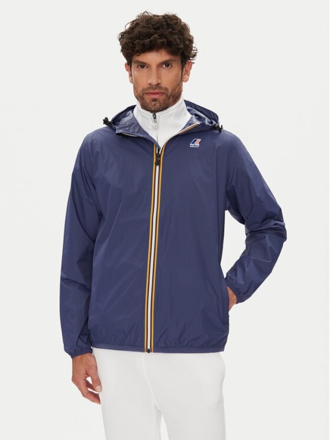 K-Way Kurtka przeciwdeszczowa K2123ZW Granatowy Regular Fit