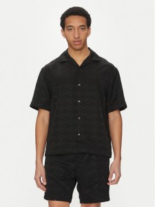 HUGO Koszula Espino 50539288 Czarny Oversize