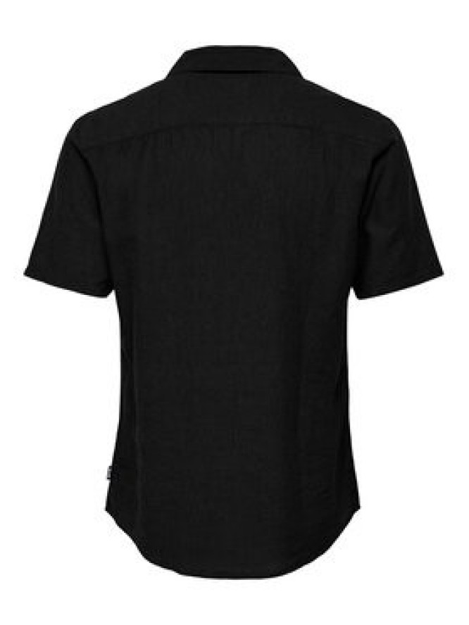 Only & Sons Koszula Caiden 22025116 Czarny Slim Fit