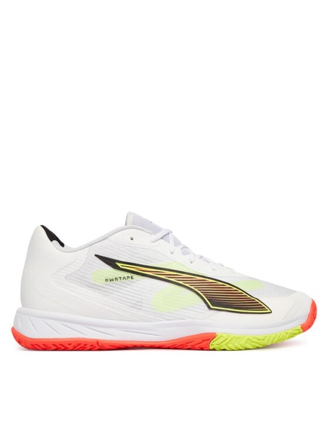 Puma Buty halowe Accelerate Turbo 4 Game On 108888 01 Biały
