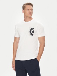 Pierre Cardin T-Shirt C5 21460.2120 Biały Regular Fit