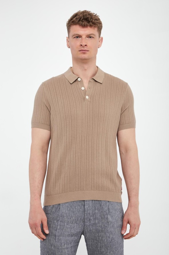 Polo męskie dzianinowe Colinor JOOP! JEANS
