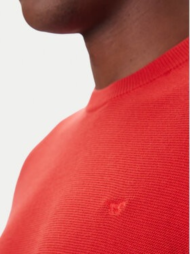 Mustang Sweter Elliot 1016844 Czerwony Regular Fit