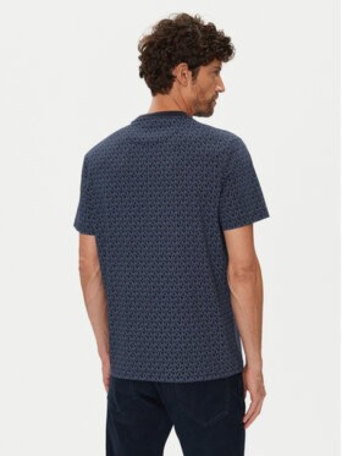 Michael Kors T-Shirt CS5529A5KS Granatowy Regular Fit