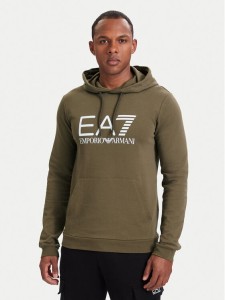 EA7 Emporio Armani Bluza 7M001413 AF22266 U6198 Brązowy jasny Regular Fit