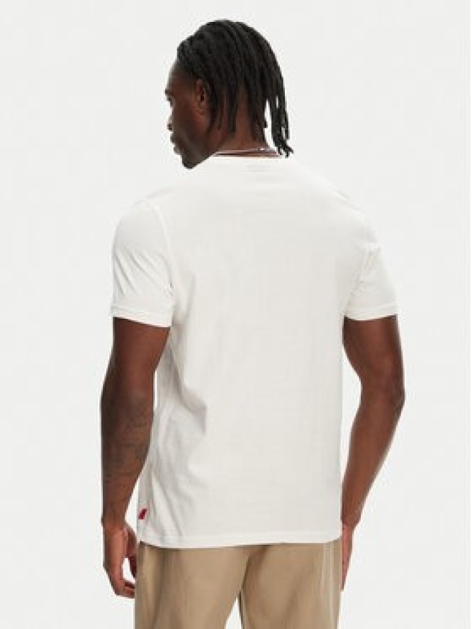 Robe di Kappa T-Shirt Dorel 64131EW Écru Regular Fit