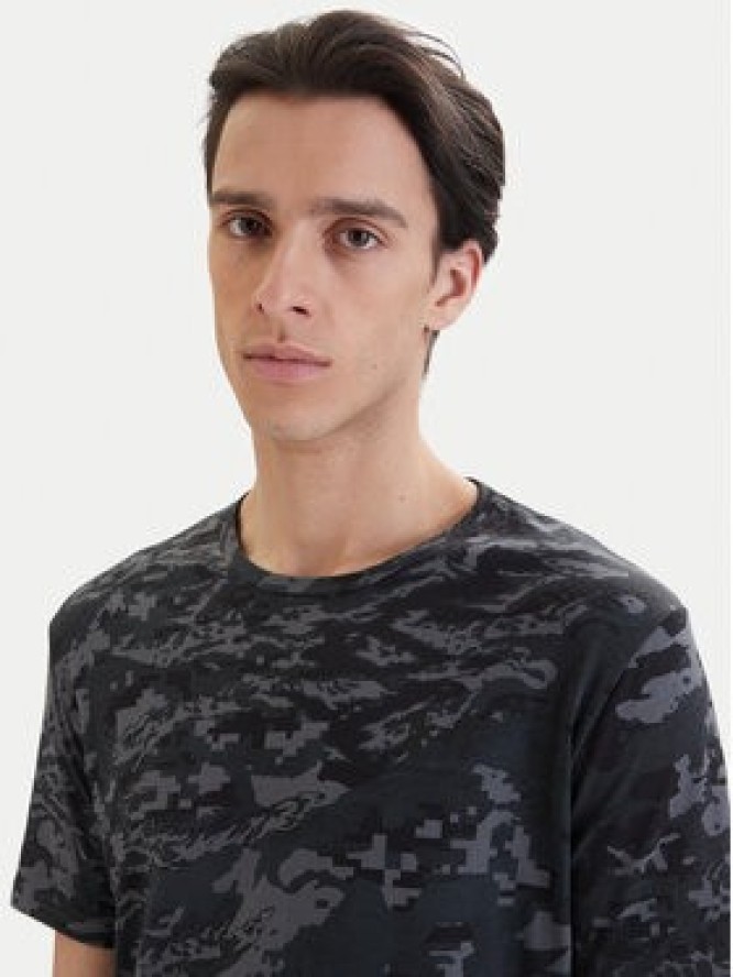 Under Armour T-Shirt UA ABC Camo Szary Regular Fit