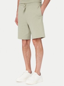 HUGO Szorty materiałowe Dayono 50530696 Zielony jasny Relaxed Fit