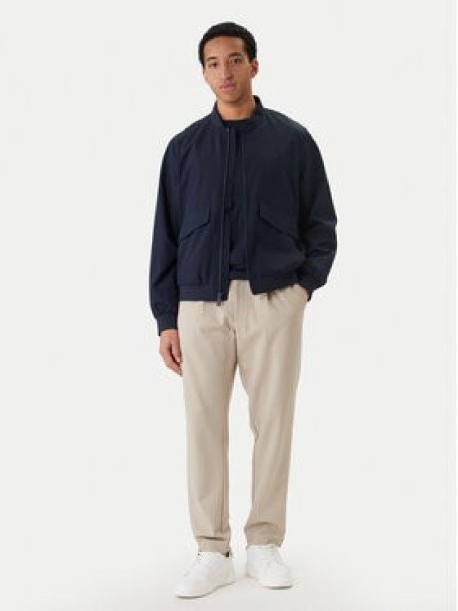 Calvin Klein Kurtka bomber LV04LF506G Granatowy Regular Fit