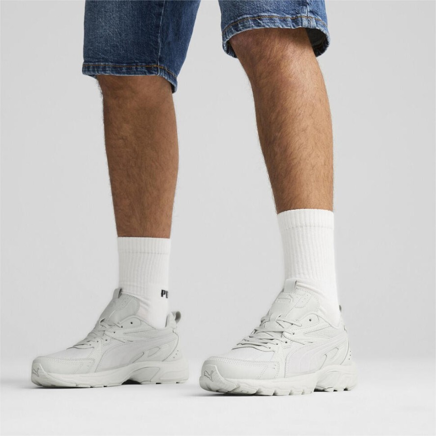 Sneakersy skórzane unisex Milenio Tech PUMA