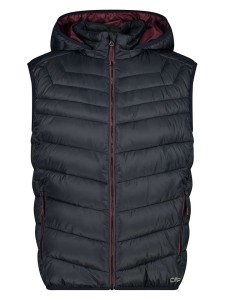 cmp Kamizelka pikowana w kolorze czarnym rozmiar: 58