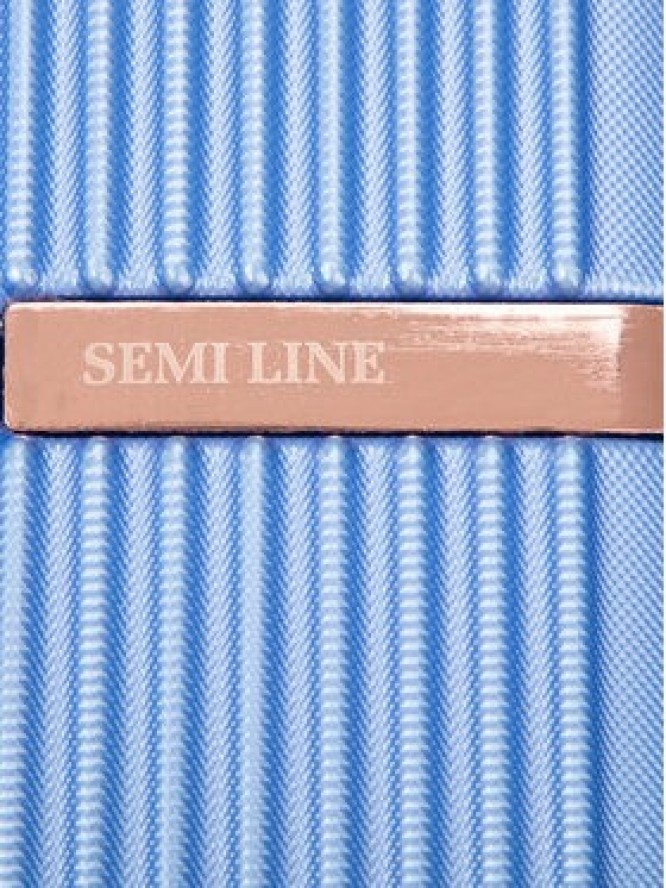 Semi Line Walizka średnia T5915-4 Niebieski
