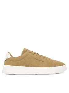 Tommy Hilfiger Sneakersy Th Court Core Suede FM0FM05716 Brązowy