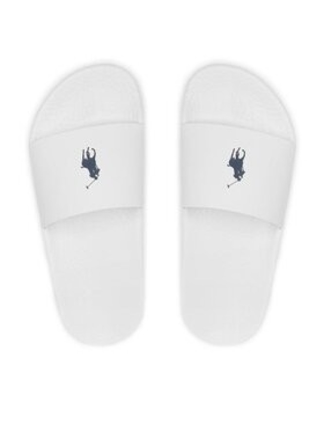 Polo Ralph Lauren Klapki Polo Slide 809892945007 Biały