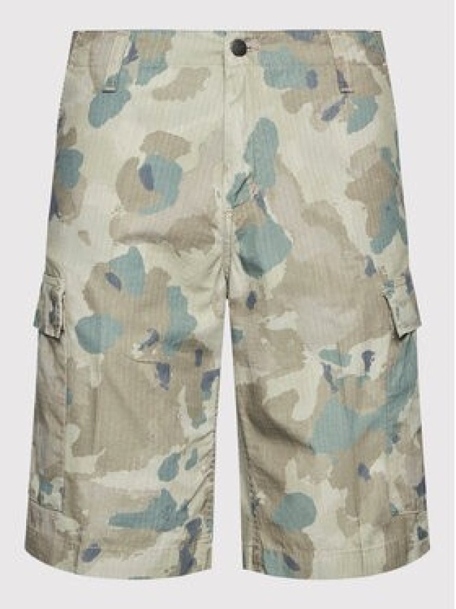 Carhartt WIP Szorty materiałowe Cargo I015999 Zielony Regular Fit