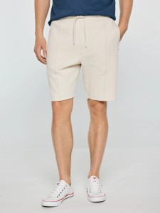 Szorty męskie dresowe kremowe Wladorsh 103/ Wlador 103