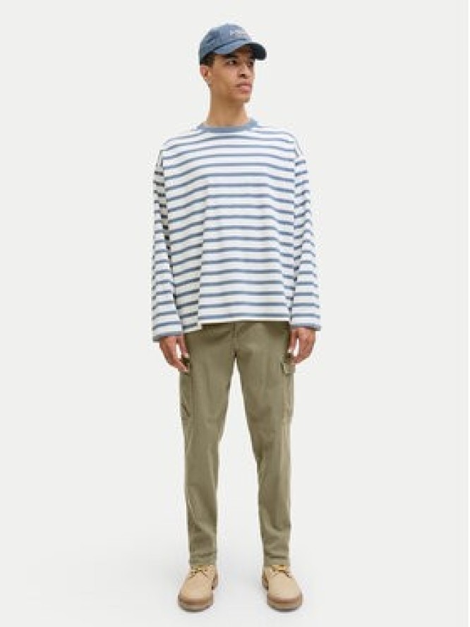 Jack & Jones Spodnie materiałowe Stace Arthur 12282388 Khaki Regular Fit