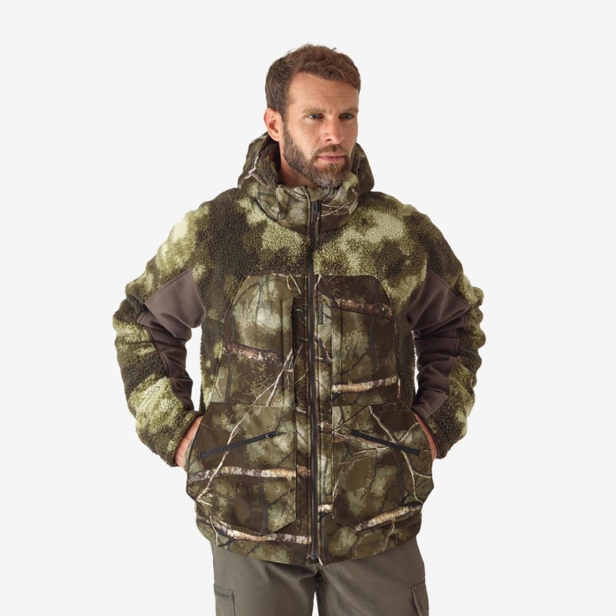 Kurtka Solognac Warm 900 camo