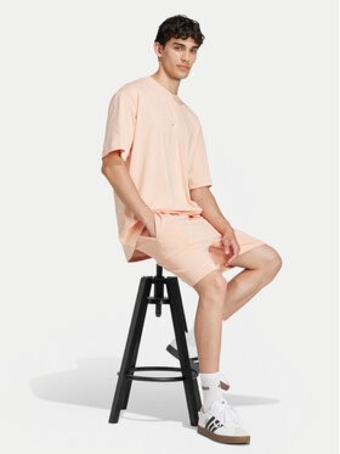 adidas T-Shirt Zwide Graphic JD5828 Koralowy Loose Fit