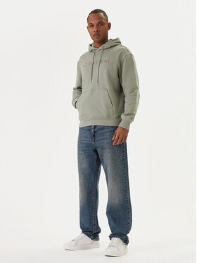 Calvin Klein Bluza LV04LF241G Beżowy Regular Fit