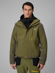 4F Kurtka trekkingowa membrana 8000 męska - khaki XXL