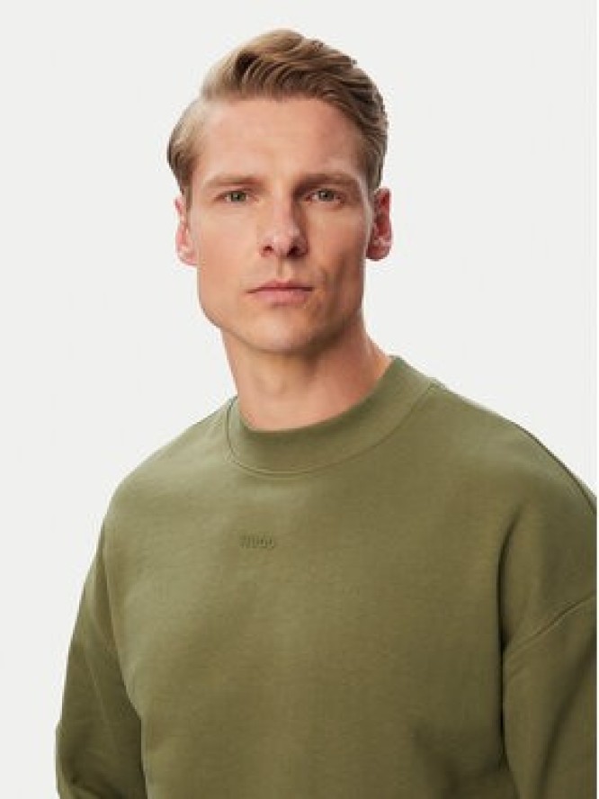 HUGO Bluza Dapocrew 50525892 Khaki Regular Fit
