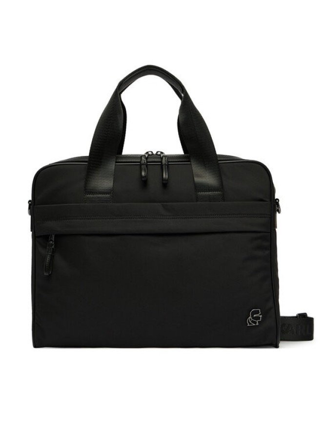 KARL LAGERFELD Torba na laptopa A4M30191 Czarny