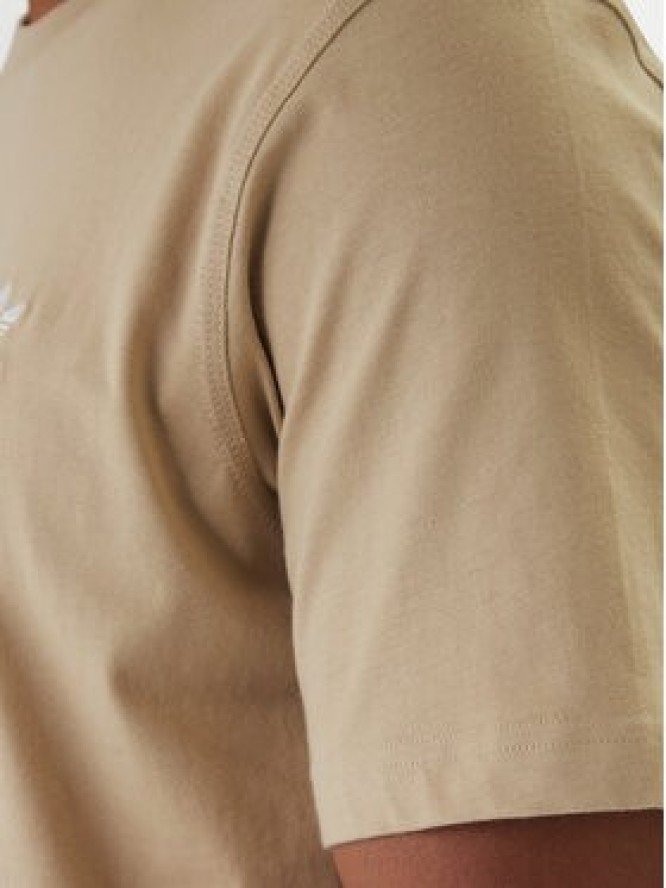 adidas T-Shirt Trefoil Essentials KE1189 Beżowy Regular Fit