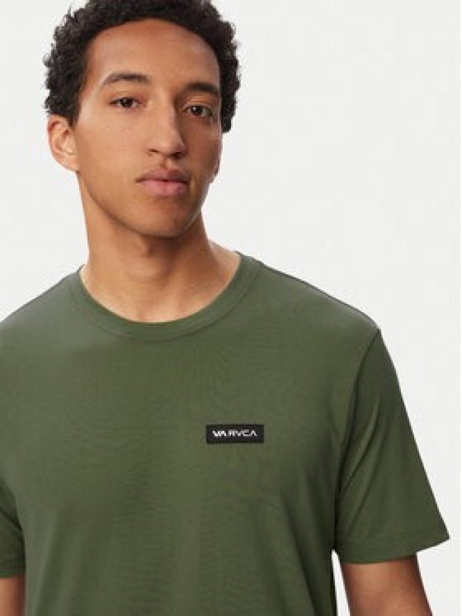 RVCA T-Shirt Icon AVYZT01365 Brązowy Regular Fit