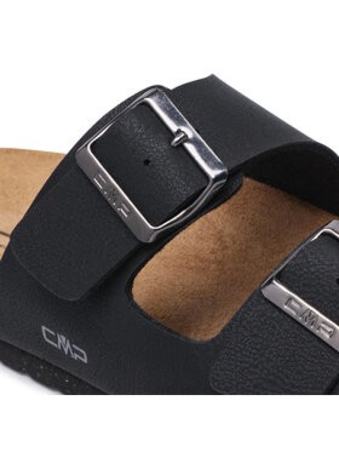 CMP Klapki Eco Thalitha Slipper 3Q91017 Czarny