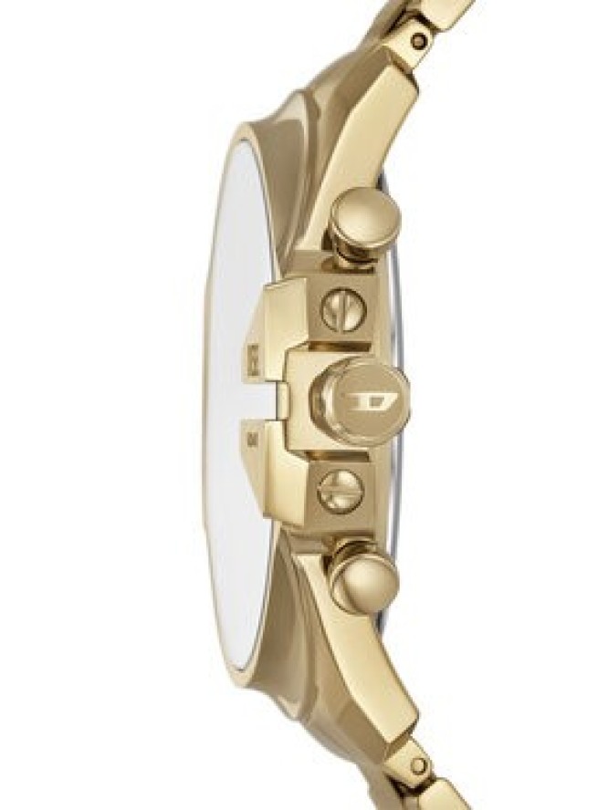 Diesel Zegarek Mega Chief Slim DZ4684 Złoty