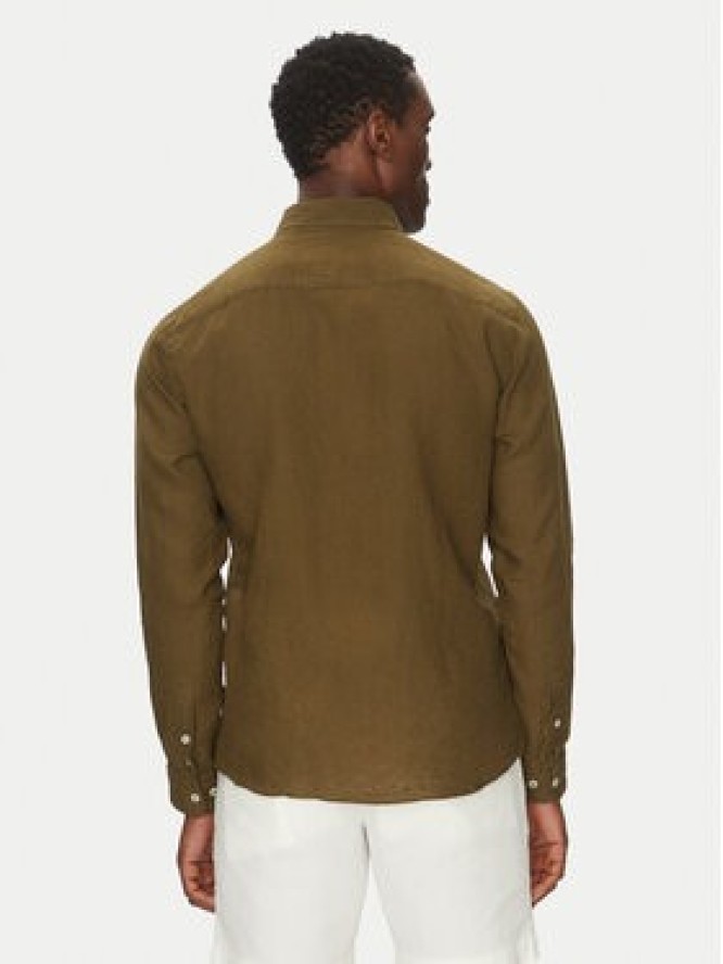 BOSS Koszula 50520283 Zielony Slim Fit