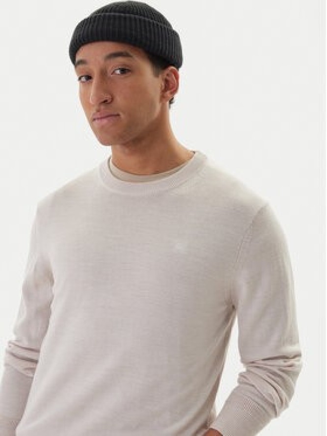 G-Star Raw Sweter Premium Core D27686-B692 Beżowy Regular Fit