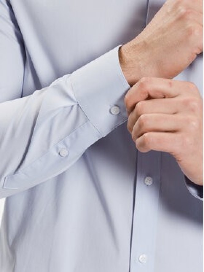 Calvin Klein Koszula K10K110856 Niebieski Slim Fit