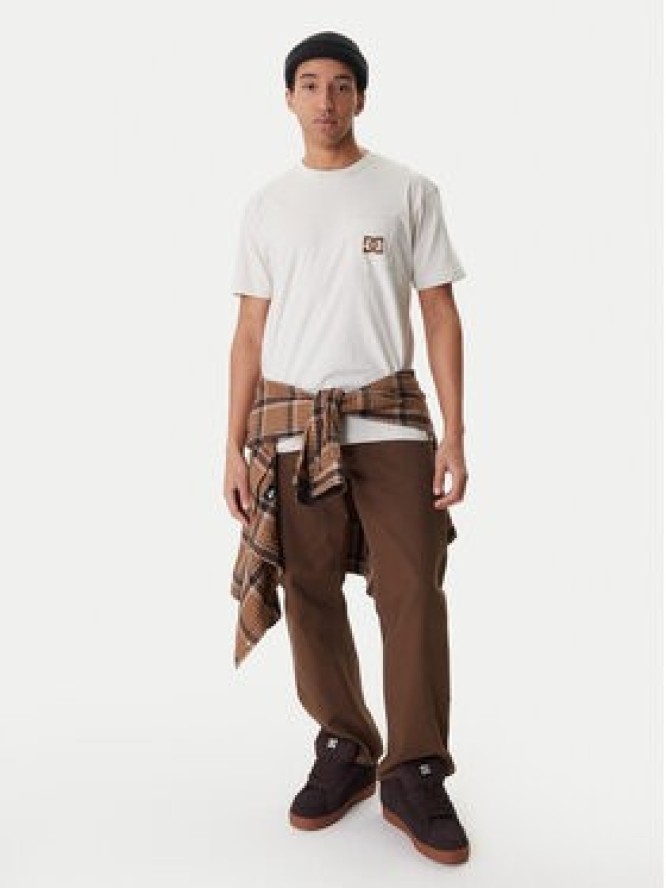 DC Shoes T-Shirt Star Pocket ADYZT05377 Beżowy Regular Fit
