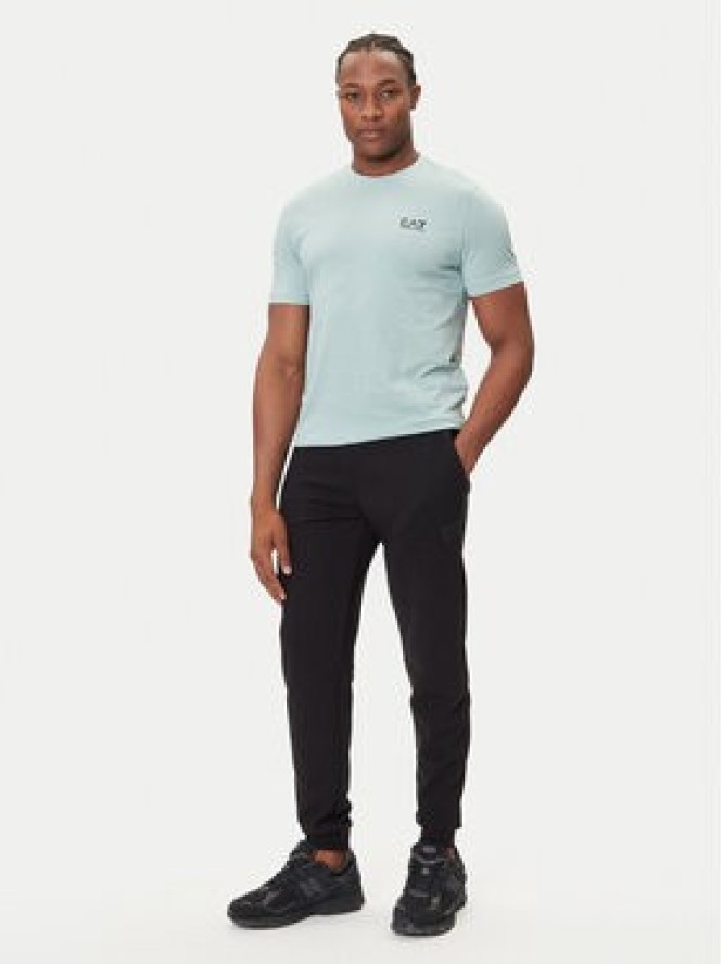 EA7 Emporio Armani T-Shirt 8NPT25 PJVPZ U9066 Niebieski Regular Fit