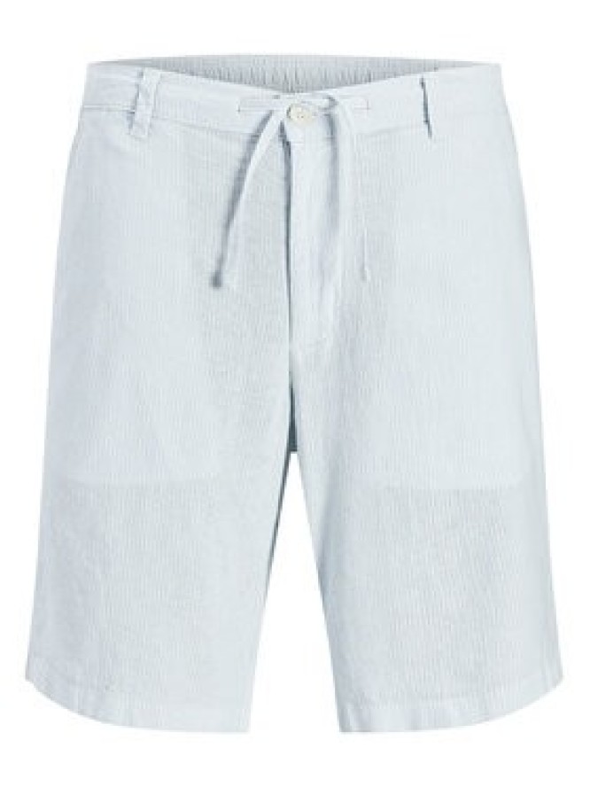 Jack & Jones Szorty materiałowe Tace Mykonos 12269376 Błękitny Slim Fit