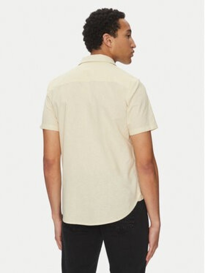 Blend Koszula 20718401 Beżowy Regular Fit