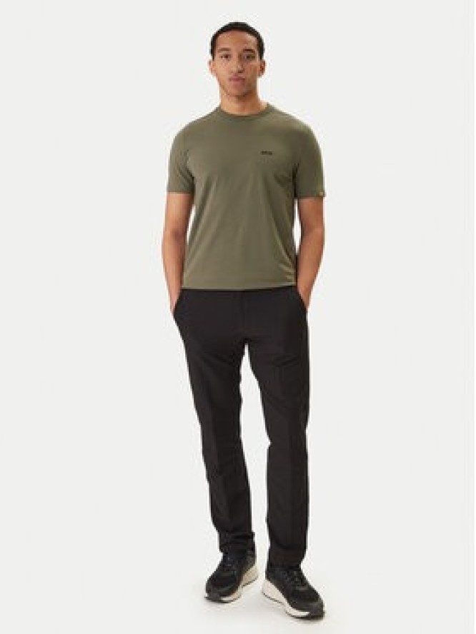 BOSS T-Shirt 50506373 Khaki Regular Fit