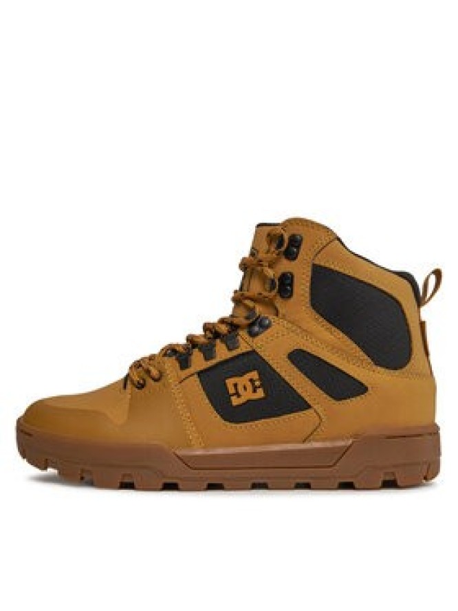 DC Shoes Sneakersy Pure Ht Wr ADYB100018 Brązowy