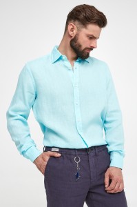 Koszula męska lniana PAUL&SHARK