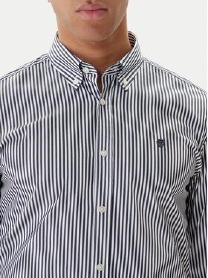 BOSS Koszula H-Roan 50556085 Granatowy Slim Fit