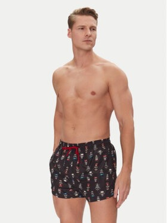 Ysabel Mora Szorty kąpielowe 90286 Czarny Regular Fit