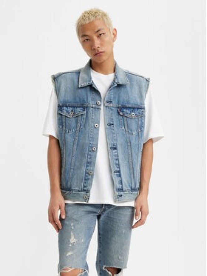 Levi's® Kamizelka A5789-0000 Niebieski Regular Fit