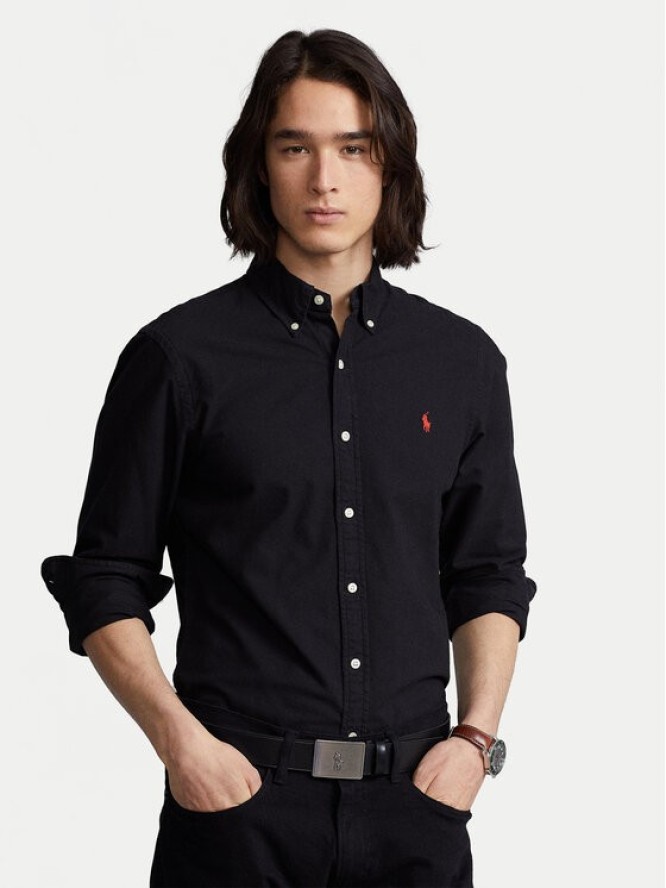 Polo Ralph Lauren Koszula Bsr 710772288 Czarny Slim Fit